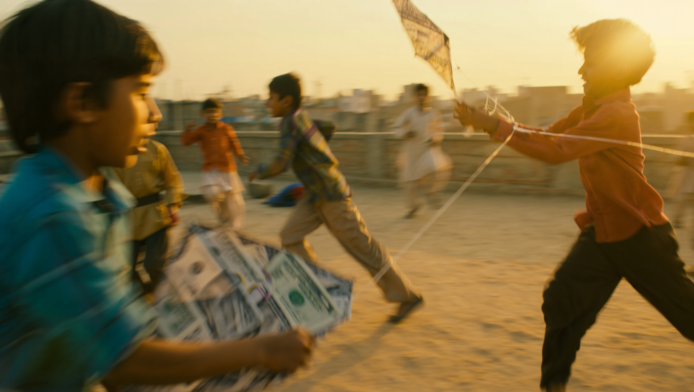 Passing a payment card between hands